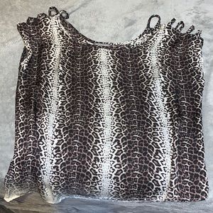 Cheetah blouse